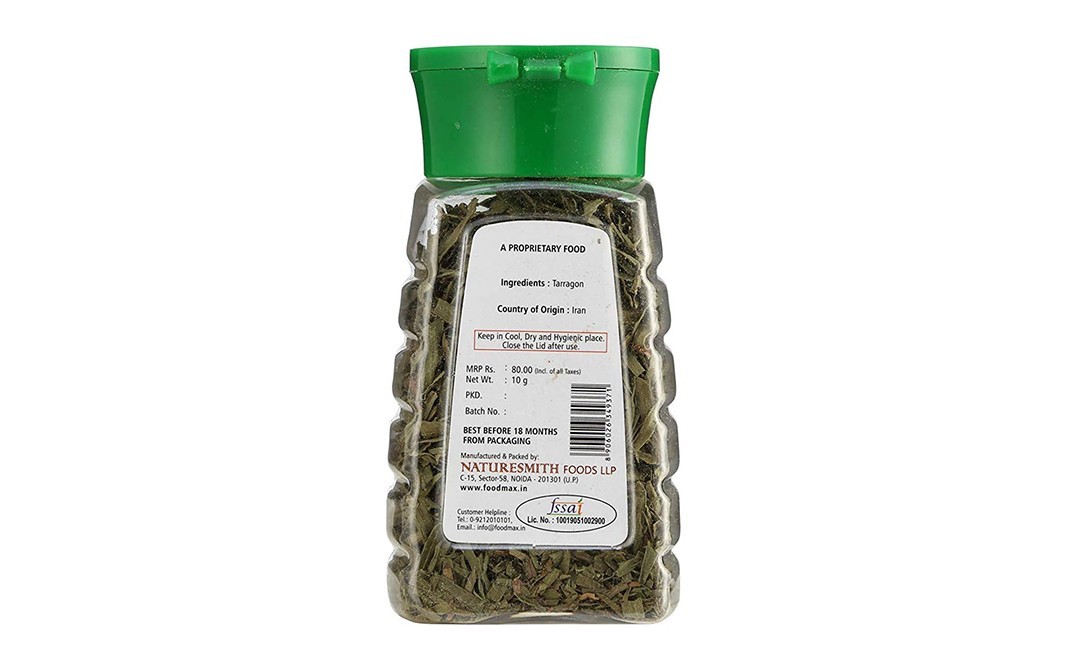 NatureSmith Tarragon    Plastic Jar  10 grams